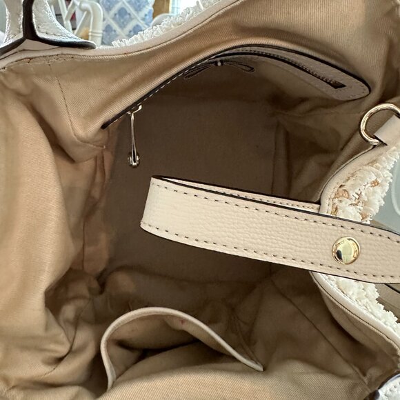 Rare Henri Bendel Tweed Mini Satchel with Crossbody Strap - Picture 6 of 6